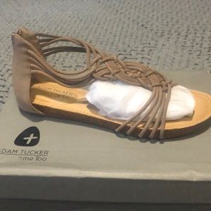 NWT Tan Gladiator Sandals